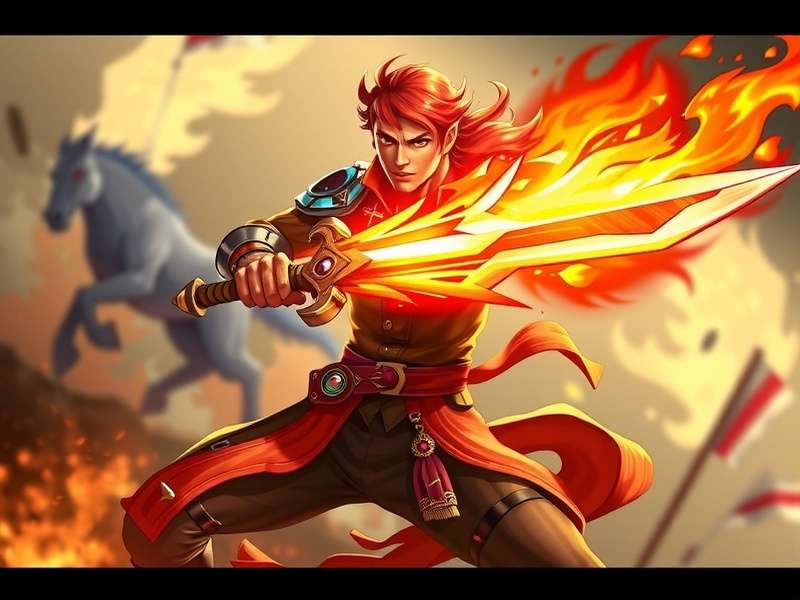 Blaze Sword Legend India Hero Character